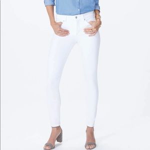 NYDJ White Ami Skinny Jeans